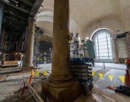 Michigan Central Station Construction